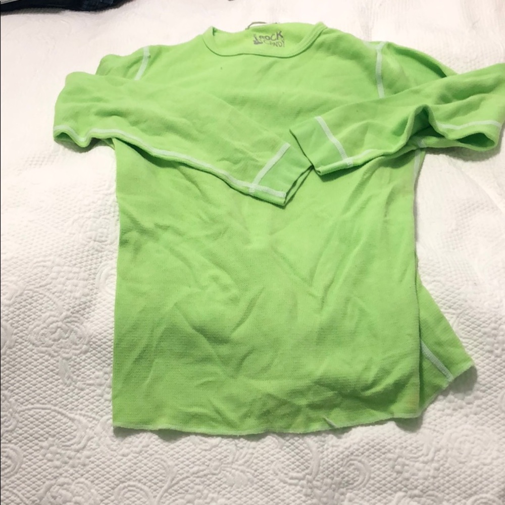 rock candy green long sleeve